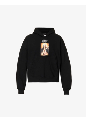 Die Hard graphic-print cotton-jersey hoody
