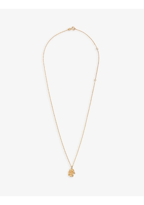 The Token of Love 24ct yellow gold-plated bronze necklace