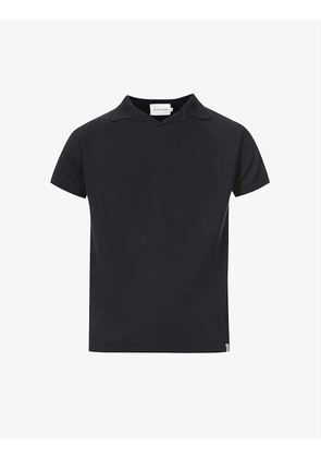 Emery slim-fit cotton-knit polo shirt