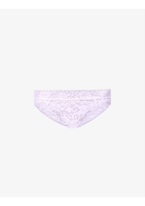 Daily Lace mid-rise stretch-lace briefs