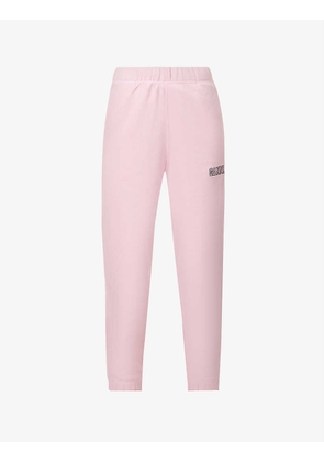 Isoli tapered high-rise organic-cotton-blend jogging bottoms