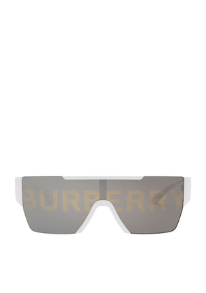 Burberry Rectangular Logo Sunglasses