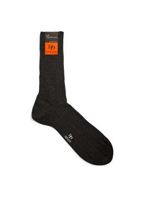 Doré Doré Cotton Rib-Knit Socks