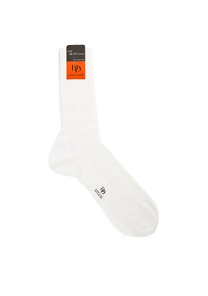 Doré Doré Cotton Rib-Knit Socks