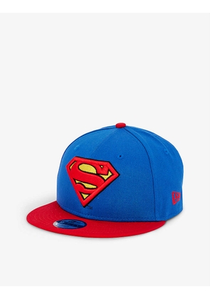 Superman embroidered cotton cap