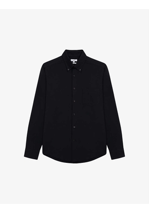 Greenwich button-down cotton Oxford shirt