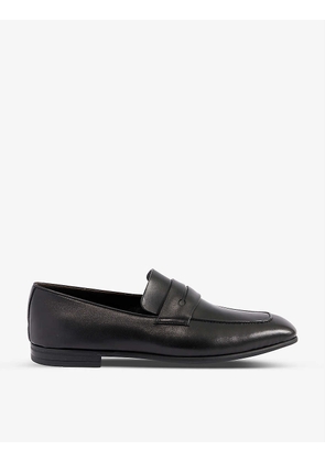 L'Asola leather penny loafers