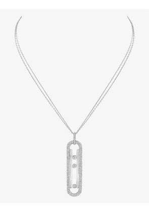 Messika 18ct Gold Move 10th Lrg Necklace
