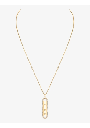 Move 10th 18ct yellow-gold and diamond necklace