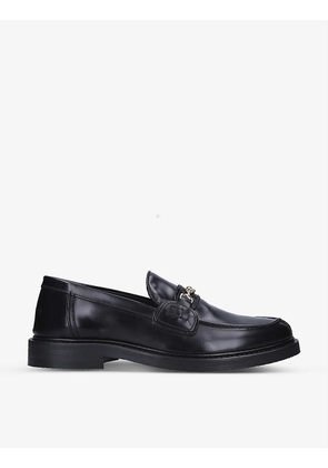 Polido snaffle-detail leather loafers