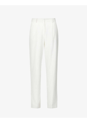 Vanina pleated stretch-woven trousers