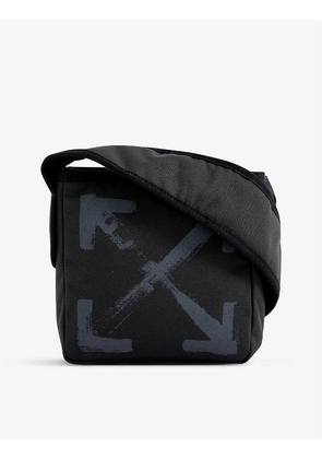 Hardcore graphic-print shell crossbody bag
