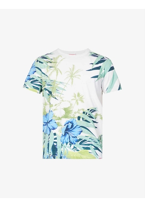 Sammy Islet tropical-print cotton-jersey T-shirt