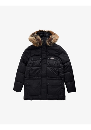 Redford quilted shell hooded coat 6-15 years