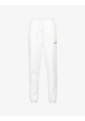 Wendy logo-embroidered organic cotton-blend jogging bottoms