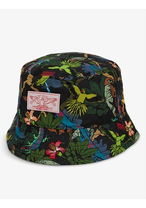 Protect Paradise graphic-print cotton bucket hat