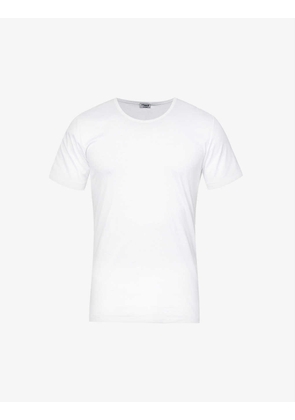 Sea Island crewneck cotton-jersey T-shirt