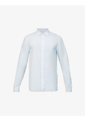 Giles relaxed-fit linen shirt