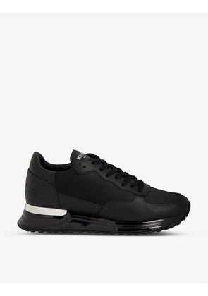Popham leather and suede trainers
