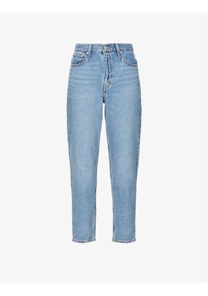 80s Mom tapered-leg high-rise jeans