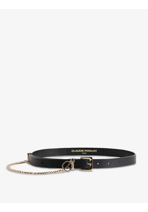 Alicante chain-embellished leather belt