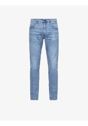 MickyM 573 Clouds brand-patch regular-fit jeans