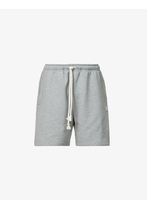 Forge mid-rise cotton shorts
