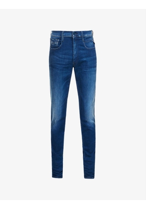 Bronny slim-fit tapered stretch-denim jeans