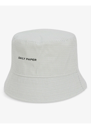 Rebuk logo-embroidered cotton bucket hat