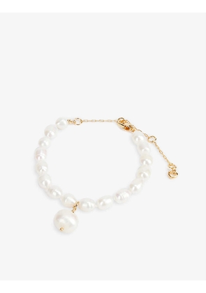 Pearl Play metal and fresh water pearl bracelet