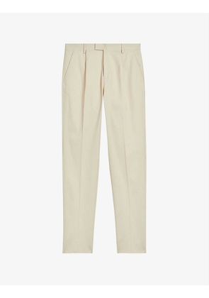 Alston regular-fit stretch-cotton trousers