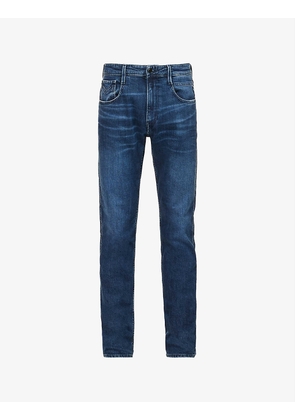 Anbass slim-fit tapered stretch-denim jeans