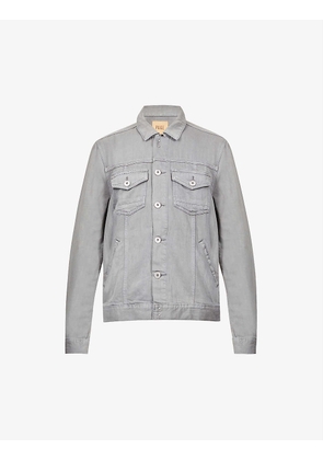 Scout regular-fit adjustable-waist cotton-blend jacket