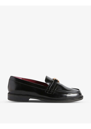 Aude patent leather loafers