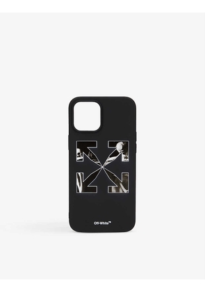 Graphic-print rubber iPhone 12 Pro Max case
