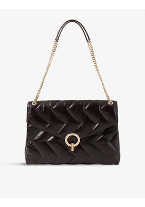 Yza quilted leather shoulder bag