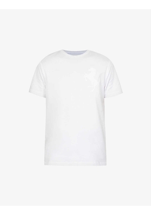 Horse logo-print cotton-jersey T-shirt