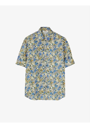 Hawai floral silk shirt