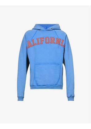 California relaxed-fit cotton-blend jersey hoody