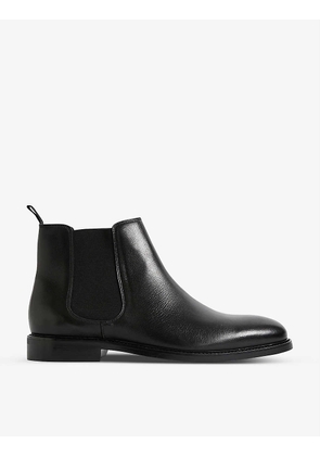 Tenor leather Chelsea boots