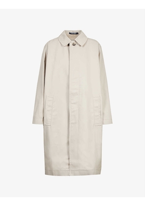 Calpe relaxed-fit cotton coat