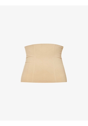 Maternity stretch-woven waist trainer