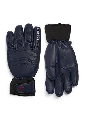 Perfect Moment Leather Ski Gloves