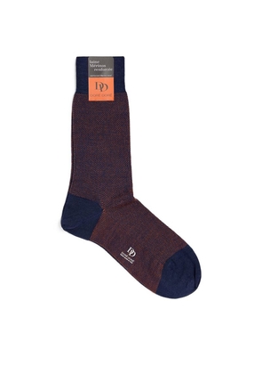 Doré Doré Wool-Blend Reinforced Socks
