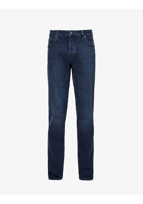 Lou slim-fit organic stretch-denim jeans