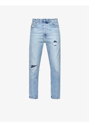 Vider faded slim-fit stretch-denim jeans