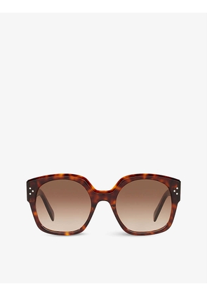 CL40168I square-frame acetate sunglasses