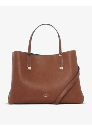 Dorrie faux-leather tote