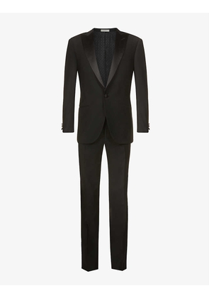 Single-breasted regular-fit wool tuxedo suit