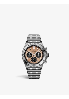 AB0134101K1A1 Chronomat stainless-steel self-winding mechanical watch